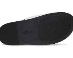 Vince Camuto Graysin Quilted Double Band Slide Sandals Bianco/Black Best