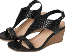 Kenneth Cole Reaction Greatly Thong Black Woven Outlet