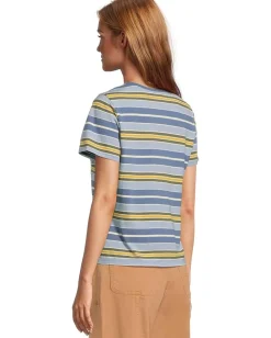 Women Toad&Co Grom V Neck Short Sleeve Shirt