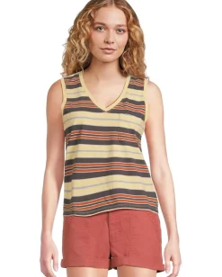 Women Toad&Co Grom V Neck Tank
