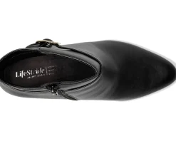 Women LifeStride Guild 3 Zip Short Boots