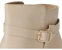 LifeStride Guild 3 Zip Short Boots Almond Milk Discount