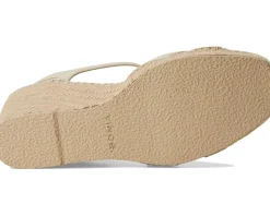 Vince Gwen Espadrille Sandals Moonlight White Leather Sale