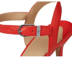 Women Lauren Ralph Lauren Gwen Nappa Leather Sandals