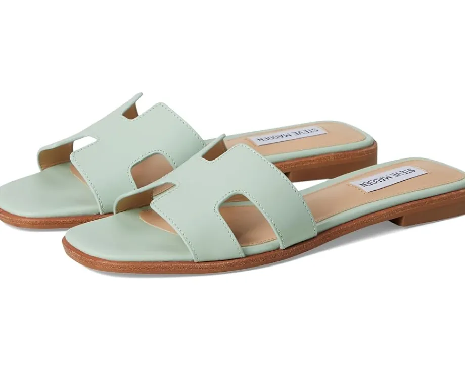 Steve Madden Hadyn Mint Green Leather Hot