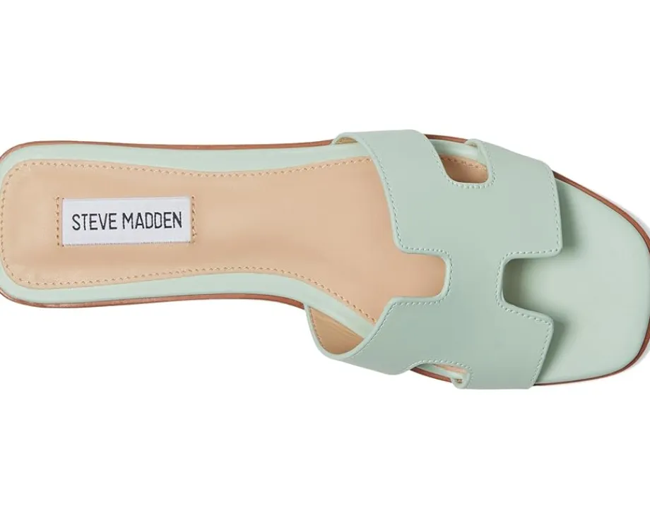 Steve Madden Hadyn Mint Green Leather Hot