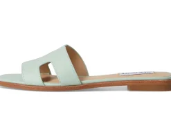Steve Madden Hadyn Mint Green Leather Hot