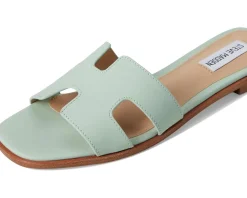 Steve Madden Hadyn Mint Green Leather Hot