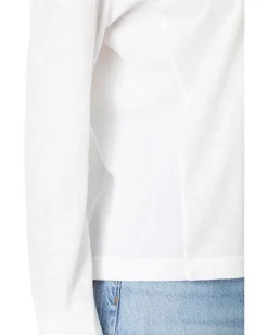 Women Michael Stars Hailie Rib Mixed Tee