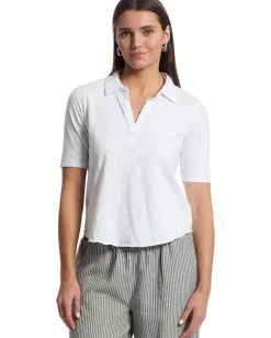 Women Mod-o-doc Half Sleeve Polo Tee