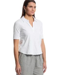 Women Mod-o-doc Half Sleeve Polo Tee