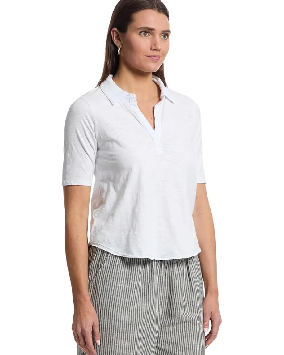 Women Mod-o-doc Half Sleeve Polo Tee