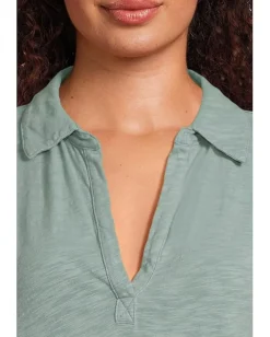 Mod-o-doc Half Sleeve Polo Tee Gris Mist Sale