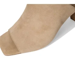 Vince Camuto Haliza Peep Toe Block Heel Sandal Tortilla