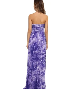 Culture Phit Hally Dress Light Purple Tye Dye Hot