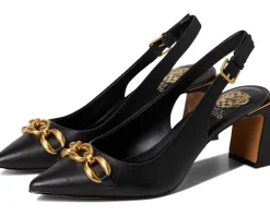 Women Vince Camuto Hamden Chain Link Slingback Pumps