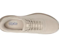 BOBS from SKECHERS Hands Free Slip-Ins Bobs Arc Waves Natural Clearance
