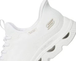 BOBS from SKECHERS Hands Free Slip-Ins Bobs Arc Waves White Outlet