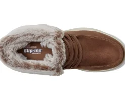 BOBS from SKECHERS Hands Free Slip-ins Skip Cute Wave - Fur Fancies Brown Online