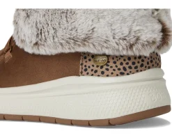 BOBS from SKECHERS Hands Free Slip-ins Skip Cute Wave - Fur Fancies Brown Online