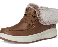 BOBS from SKECHERS Hands Free Slip-ins Skip Cute Wave - Fur Fancies Brown Online