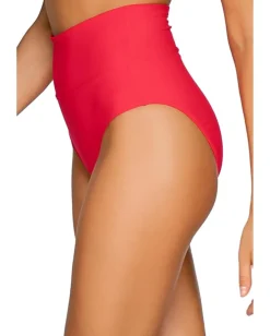 Sunsets Hannah High-Waist Bottoms Geranium Sale