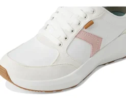 Dr. Scholl's Hannah Retro Lace Up Sneaker Tofu/Blush Fabric Discount