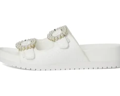 Anne Klein Happy White Raffia Hot