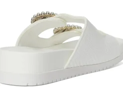 Anne Klein Happy White Raffia Hot