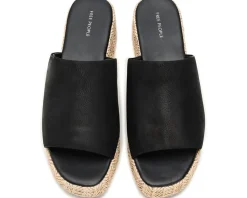 Women Free People Harbor Raffia Flatform