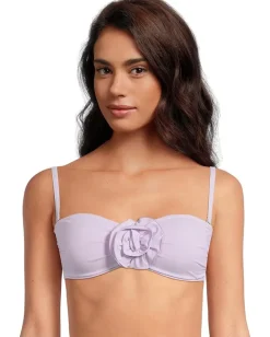 Lilly Pulitzer Harlan Bikini Top Water Hyacinth Clearance