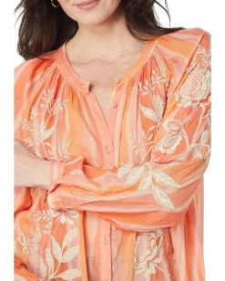 Women Johnny Was Harlow Raglan Poet Shirt