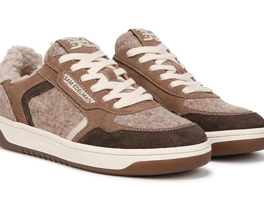 Sam Edelman Harper Cozy Taupe Multi Shearling Best