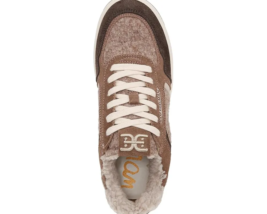 Sam Edelman Harper Cozy Taupe Multi Shearling Best