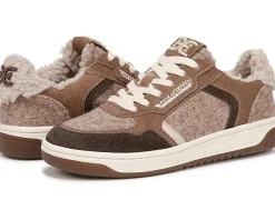 Sam Edelman Harper Cozy Taupe Multi Shearling Best