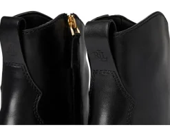 Women Lauren Ralph Lauren Harpher Burnished Leather