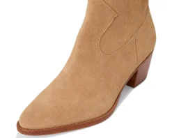 Lauren Ralph Lauren Harpher Suede Camel New