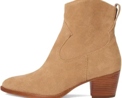 Lauren Ralph Lauren Harpher Suede Camel New