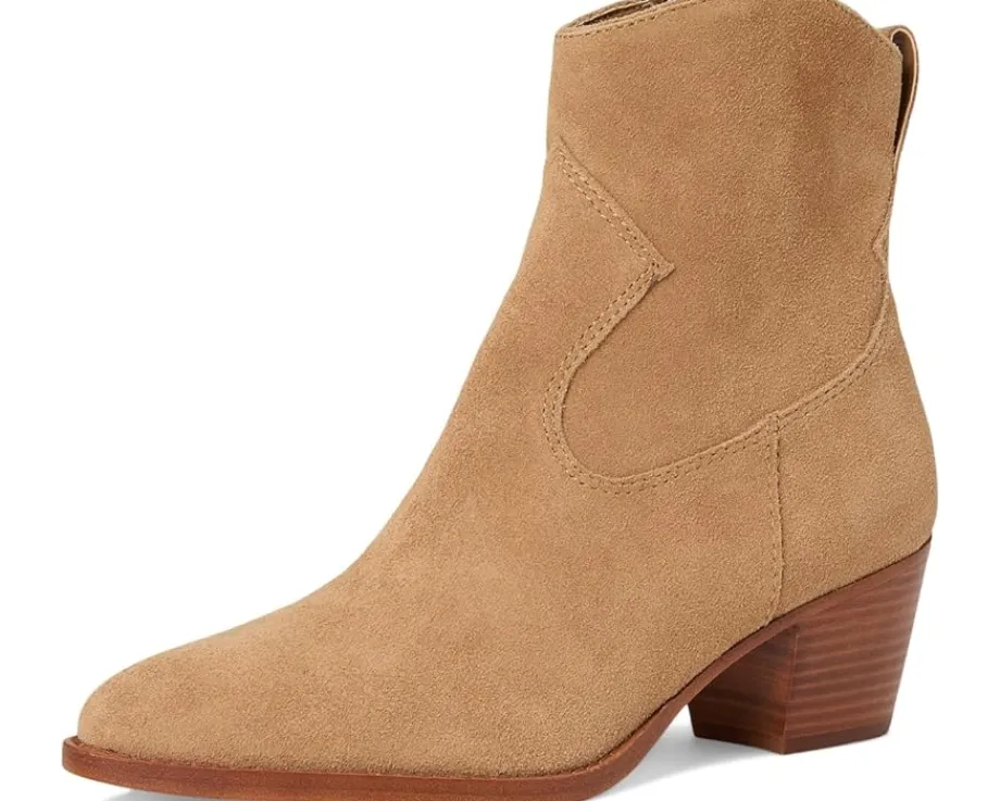 Lauren Ralph Lauren Harpher Suede Camel New