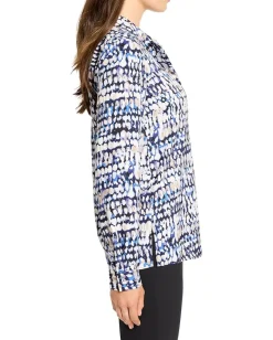 NIC+ZOE Harvest Dot Top Blue Multi Online
