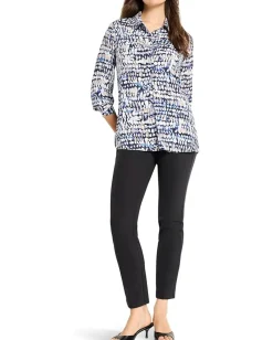 NIC+ZOE Harvest Dot Top Blue Multi Online