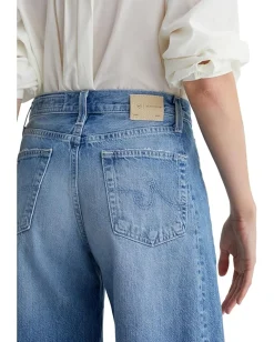 AG Jeans Hattie High Rise Barrel Shorts 17 Years Divergent Hot