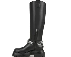 Circus NY by Sam Edelman Hayes Black Leather Stud Sale