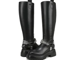 Circus NY by Sam Edelman Hayes Black Leather Stud Sale