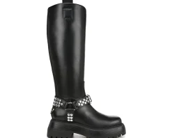 Circus NY by Sam Edelman Hayes Black Leather Stud Sale