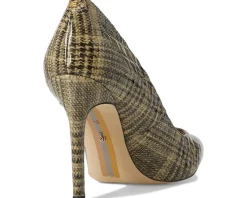 Sam Edelman Hazel Khaki Plaid Multi Best