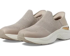 SKECHERS Hazel - Sugarland Hands Free Slip-In Taupe/Gold