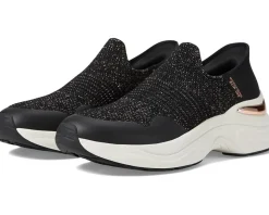 SKECHERS Hazel - Sugarland Hands Free Slip-In Black/Rose Gold Sale