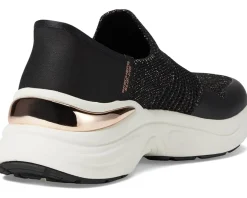 SKECHERS Hazel - Sugarland Hands Free Slip-In Black/Rose Gold Sale