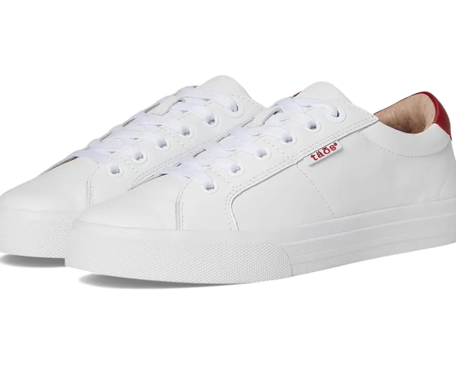 Taos Footwear Heart & Soul Lux White/Red New